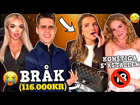 VÅRA KONSTIGA S*EXSTÄLLEN🔞 Bråk om Bellas Chanel väska & våra mobiler blev stulna💔