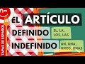 Artículos Definidos e Indefinidos