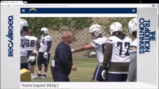 San Diego Chargers  OTA day 1-2 of  2016 Season