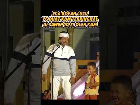 EGA SI ANAK LUCU YG BUAT KANG DEDI NGAKAK🤣 #kdm #dedimulyadi #kangdedimulyadi