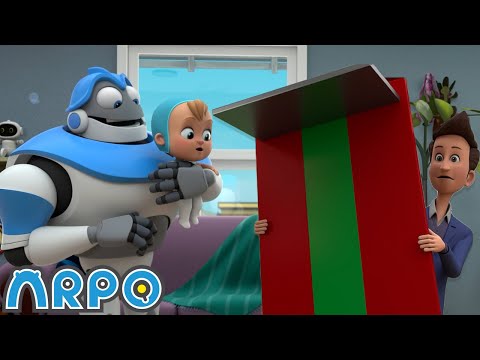 Coffee Table Catastrophe | Baby Daniel and ARPO The Robot | Funny Cartoons for Kids