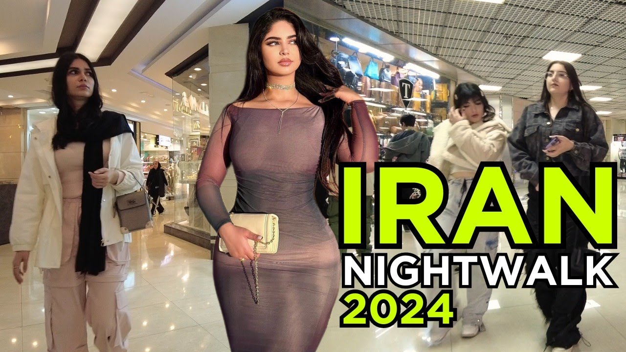 IRAN 2024 🇮🇷 – NightLife TEHRAN – Walking in Amazing City Center – incredible !!