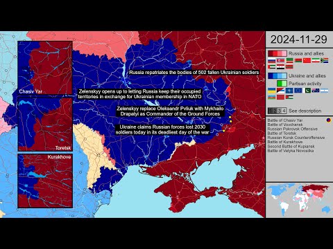 145: Ukraine opens up for ceasefire and giving up land!