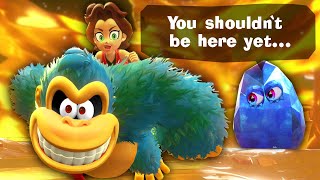 Donkey Kong Bananza but I keep doing Speedrun skips apparently