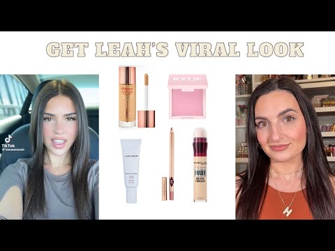 Get Leah Halton’s viral makeup look #shorts