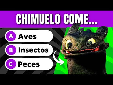 TRIVIA 🐉🖤 ¿Cuánto sabes de CÓMO ENTRENAR A TU DRAGÓN? | Adivina la voz 🔥 | LIVE ACTION 2025