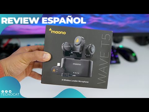 Estos son los MEJORES microfonos para CELULAR | Maono Wave T5 Review en Español