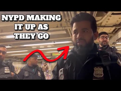 Crazy New York Cop Makes Up Law And Demands ID