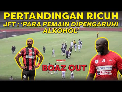 Kisah Pengorbanan BOAZ Solossa, OUT Dari PERSIPURA Karena Pemain Mabuk Saat Berlaga Dan Bikin Ricuh!
