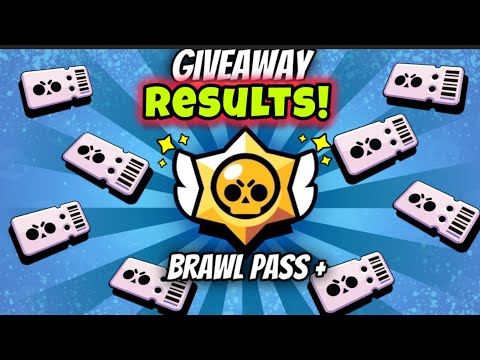 🎉Giveaway🎁✨" RESULTS " Are Out🎊💌 | Winners🏆 Announcements 🪄 | BrawlPass ➕ | Brawl Stars