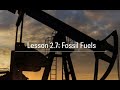 Fossil Fuels and Their Impact