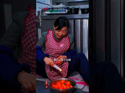 Grandma's deadly secrets behind street food 😱 #lovestory #love