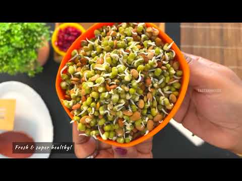 WEIGHT LOSS SALAD | Sprouts Salad Recipe | Protein Rich | Super Healthy Salad | Diet Food #Delicious