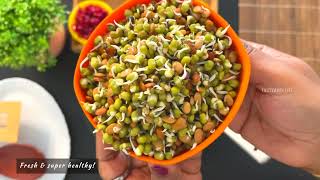 WEIGHT LOSS SALAD | Sprouts Salad Recipe | Protein Rich | Super Healthy Salad | Diet Food #Delicious