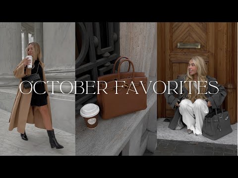 October / Fall Favorites 🍂🤎 New Fall-Winter Clothes, My Fave Bags, Sweaters, Shoes & More!