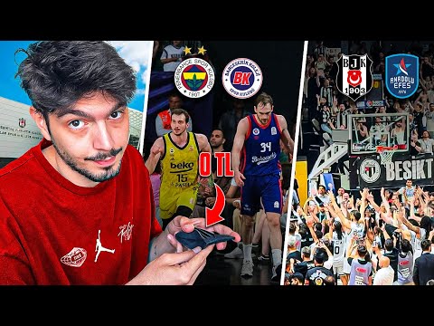 0 TL'YE YARI FİNAL MAÇLARINA GİTMEYE ÇALIŞTIM!