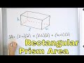 Surface Area of Rectangular Prisms