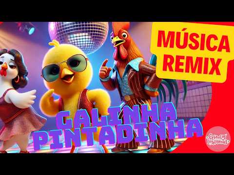 GALINHA PINTADINHA - REMIX - MÚSICAS - CRIANÇAS INTELIGENTES - JP KIDS #remix #jpkids #crianças