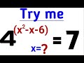 Exponential Equations and Logarithms