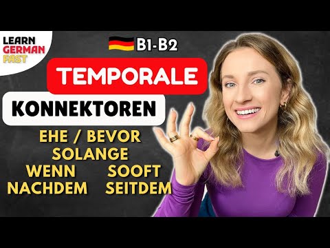 🇩🇪 Grammatik verbessern in 15 Minuten (B1/B2-Konnektoren) - Learn German Fast