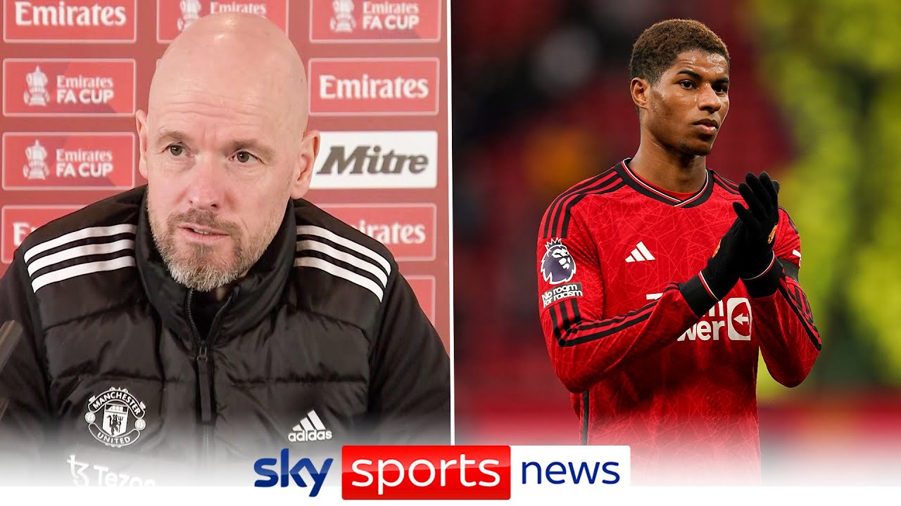Erik ten Hag says Marcus Rashford is a “part of this project” ahead of Liverpool FA Cup match