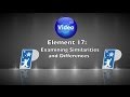 Examining Similarities and Differences in Learning