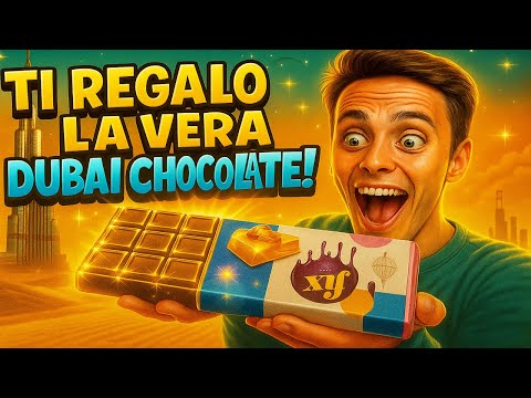 TI REGALO la VERA CIOCCOLATA di DUBAI! 🇦🇪🍫