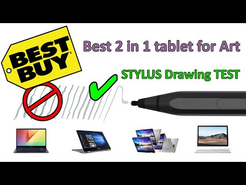 2 in 1 Pen Drawing test for artists - Best Buy stylus...