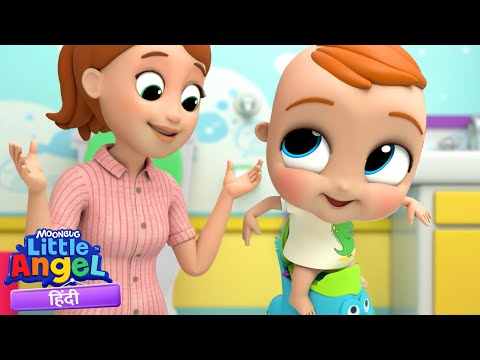 बेबी जॉन की पेट दर्द की कहानी | Hindi Rhymes for Children | Little Angel Hindi