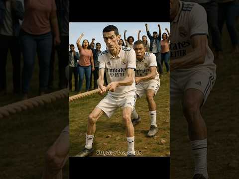 Ronaldo and mbappe team against messi and neymar team