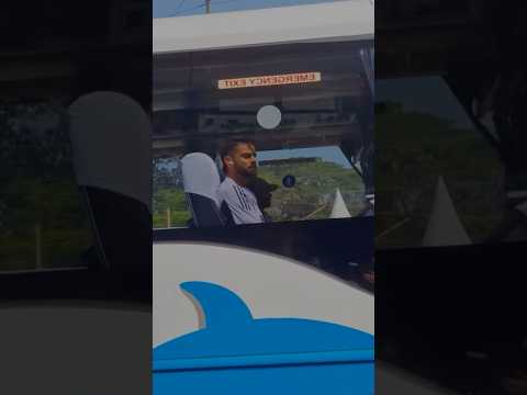 India Teams Arrive At Barabati Stadium #cuttack #barabatistadium #indvseng #viratkohli #viralvideo
