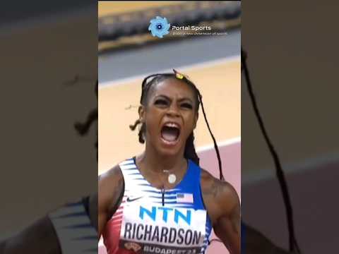 Sha'Carri Richardson vs Shericka Jackson at Budapest #worldathleticschampionships  #4x100relayfinal