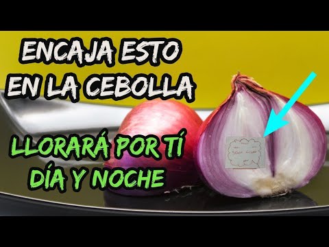 HECHIZO DE LA CEBOLLA PARA EL AMOR INMEDIATO  TE SORPRENDERÁ