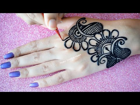 Back Hand Mehndi Design | Latest Arabic Mehndi Design🌸Created by Shweta Narokar/Creative HeArt❤️