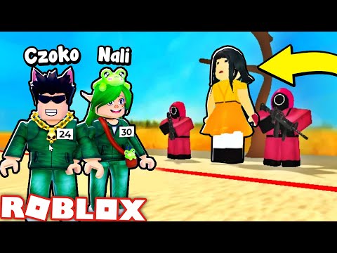 wzięliśmy udział w SQUID GAME W ROBLOX...