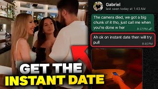 How To Get An Instant Date In 2 Minutes (100% Real Infield)