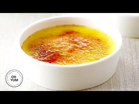 Professional Baker Teaches You How To Make CRÈME BRULEE!