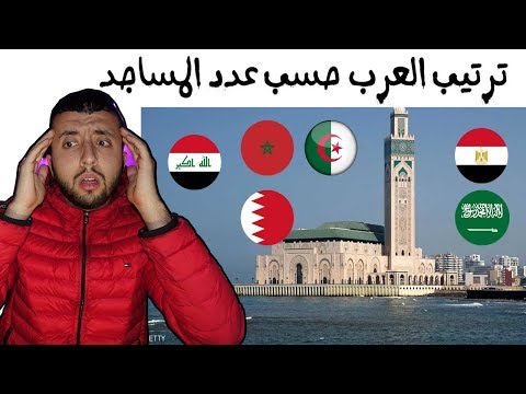 ترتيب الدول العربية من حيث عدد المساجد -  لن تصدق ترتيب المغرب و الجزائر و مصر و السعودية