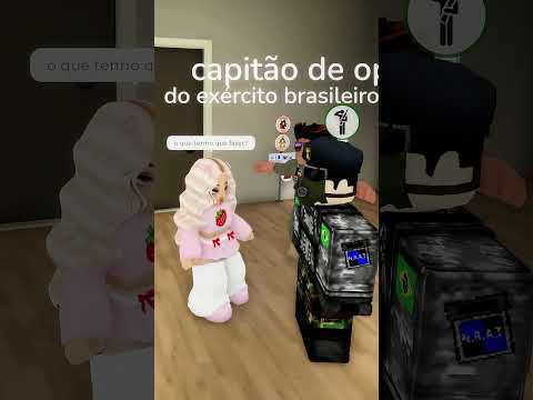 Fui obrigada a ser do Exército #roblox #robloxedit #memesblox