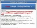 Essay Writing Techniques and Concepts