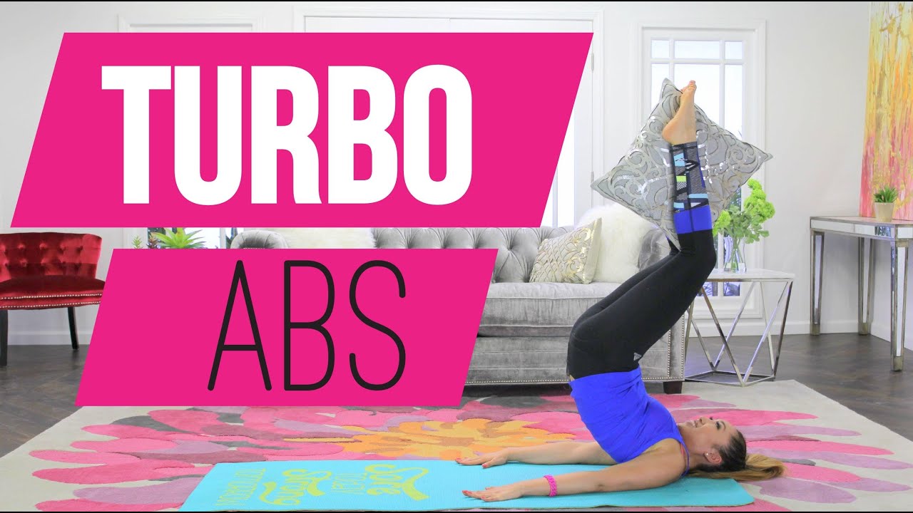 3 minute Abs Workout POP Pilates TURBO - Blogilates