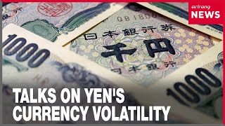 YouTube video thumbnail: U.S. and Japan Hold High-Level Talk Over yen's Volatile Movements