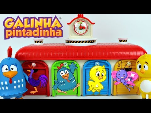 GALINHA PINTADINHA Baby Garage Surpresas Canal KidsToyShow