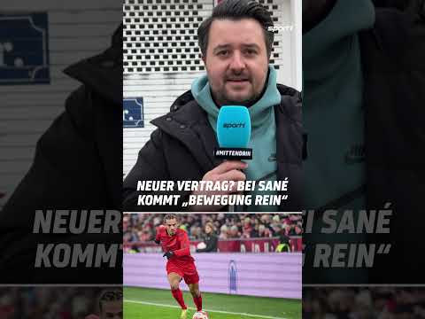 Für Leroy Sané könnte es in Zukunft wohl einen neuen Bayern-Vertrag geben.