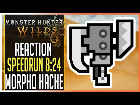 🎮Reaction ARKVELD 8:24 MORPHO HACHE► MONSTER HUNTER WILDS Bêta