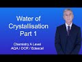 Hydrated Compounds and Water Molecules