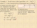 Comparing pH and Logarithmic Scales