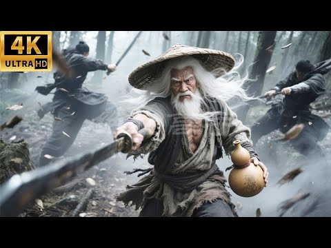 惡霸瞧不起白髮老人，誰料他竟然是絕世高手，局勢瞬間逆轉⚔️ 動作 | 功夫 | 抗日 | Kung Fu #李小龍 #甄子丹 #功夫 #kungfu
