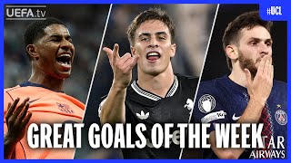 Kenan Yıldız WONDER-GOAL! 😱🇹🇷 | Great UCL Goals Matchday 1
