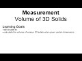 Volume and Radius Calculations
